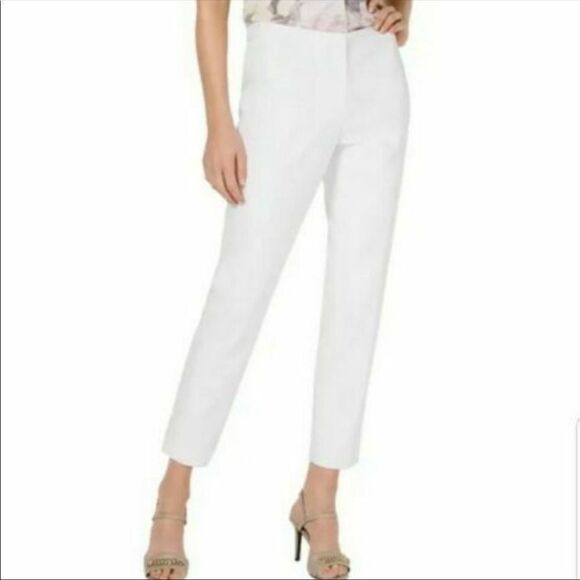Straight Fit Highline White Pants - Picture 1 of 10